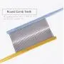 Smith Chu Professional Fine Tooth Pin Tail Comb for Dogs Cats - Aluminium Ally Anti Static Hair Trimmer Combs - Pet Dog Grooming Teasing Comb for Dog Groomers