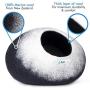 Feltcave Wool Cat Cave Bed (Medium), Handcrafted from 100% Merino Wool, Eco-Friendly Felt Cat Cave for Indoor Cats and Kittens