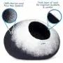 Feltcave Wool Cat Cave Bed (Medium), Handcrafted from 100% Merino Wool, Eco-Friendly Felt Cat Cave for Indoor Cats and Kittens Feltcave Wool Cat Cave Bed (Medium), Handcrafted from 100% Merino Wool, Eco-Friendly Felt Cat Cave for Indoor Cats and Kittens
