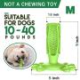 MZBoutiques Dog Toothbrush Stick Dog Dental Care Brush Stick efficient Dog Tooth Cleaning Massager Natural Rubber bite Dog chew Toy