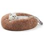 ANWA Cat Bed for Indoor Cats, Self Warming Cat Bed Washable