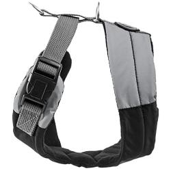 Gooby - Memory Foam Head-in Harness, Small Dog Fleece Lined Harness with Memory Foam Padding