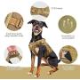 Tactical Dog Vest Harness, Outdoor Training Service Dog Vest Adjustable Military Working Dog Vest with Molle System and Rubber Handle