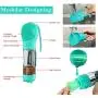 XCYY Portable Dog Water Bottle, Dog Water Bowl Dispenser,Made of Environmentally ABS Material,Multifunctional Integrated Design,with Water Cup,Poop Shovel,Dog Food Container,Garbage Bag,Lanyard,10oz XCYY Portable Dog Water Bottle, Dog Water Bowl Dispenser,Made of Environmentally ABS Material,Multifunctional Integrated Design,with Water Cup,Poop Shovel,Dog Food Container,Garbage Bag,Lanyard,10oz