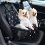 Petbobi Pet Reinforce Car Booster Seat for Dog Cat Portable and Breathable Bag with Seat Belt Dog Carrier Safety Stable for Travel with Clip on Leash and Storage Package…