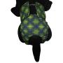 Barkerwear Dog Diapers - Made in USA - Green Double Dots Water-Resistant Premium Waterproof Dog Diaper, XS, Without Tail Hole for Incontinence, Housetraining and Dogs in Heat
