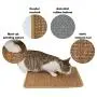 GAPZER Cat Scratch Mat, 2PCS Kitty Natural Sisal Mat Horizontal Cats Floor Scratching Pad to Protect Sofas & Furniture for Grinding Claws GAPZER Cat Scratch Mat, 2PCS Kitty Natural Sisal Mat Horizontal Cats Floor Scratching Pad to Protect Sofas & Furniture for Grinding Claws