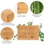 Terby Cremation Urns for Ashes Pets Memorial Keepsake Box Pet Keepsake Urn for Dogs and Cats Small Animal Funeral Cremation Urn with Photo Frame Burly Wood Cremation Box for Small Medium Animals