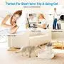 isYoung Cat Fountain LED Pet Water Fountain Ultra Quiet Automatic Pet Water Dispenser with Adjustable Water Flow and Activated Carbon Filter for Dogs, Cats, Birds and Small Animals