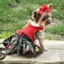 American River Holiday Dog Harness Dress - Gingerbread American River Holiday Dog Harness Dress - Gingerbread