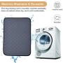 Washable Pee Pads for Dogs Large 55x35.4 Fast Absorbent Waterproof - Reusable Puppy Training Pads - Large Dog Pads for Whelping Potty Crate Home Travel Wee Wee Soft Couch Protector Antislip Anti-Leak
