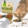 TOP STAR 3 in 1 Pets Silicon Collapsible Measuring Cups,for Pets Dogs,Cats Food Water Scoop,Bag Clip