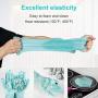 YouJia Pet Grooming Gloves, Silicone Hair Remover Brush Glove with High Density Teeth Brush, Gentle Bathing Shampoo Massage Gloves for Dogs Cats