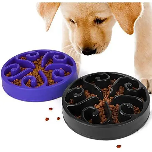 JASGOOD Slow Feeder Dog Bowl New Arriving Feeder for Fun Slow Feeding Interactive Bloat Stop Dog Bowls