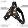 Tbrand Dog Harness,Dog Reflective Harness, Adjustable Soft Padded Pet Vest with Easy Control Handle for Small to Medium Dogs