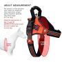 Wealer Dog Harness No-Pull Adjustable,Dog Vest with Training Handle Best Reflective Waterproof Material,Dog Vest Harness All Weather Breathable Mesh for Small Medium Large Dogs