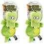 Hear Doggy Flatties with Chew Guard Technology Dog Toy, Gator (2-(Pack))