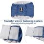 LOVABLEU Male Dog Belly Band Wraps Large Washable Diapers 3 PCS Premium Heat Nappy Pants