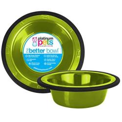 Platinum Pets SwitchIN Stainless Steel Wide Rimmed Dog/Cat Bowl