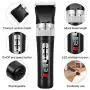 JOEJOY Dog Clippers, USB Rechargeable Cordless Dog Grooming Kit 3-Speed Low Noise Electric 33 Teeth Blade Pet Hair Shears Trimmers Shaver Professional for Dogs and Cats with Thick & Heavy Coats