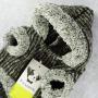 Fitwarm Knitted Sweatshirts for Dog Coats Sweater Pet Hooded Jackets, Grey