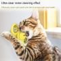 N/A Turntable Pet Toy Cat Turntable Funny Cat Toy Scratch Scratching (Green) (Color : Green)
