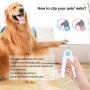 HABOM Dog & Cat Pets Nail Clippers and Trimmers - with Transparent Cover to Avoid Nail Flying, Free Nail File, Razor Sharp Blade - Professional Grooming Tool for Large and Small Animals