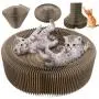 1899 Multi-Function Cat Scratcher Cardboard, Collapsible Cat Scratcher Lounge Bed with Catnip Bal, High Density Recycled Corrugated Kitty Scratching Pad Cats Turbo Toys 1899 Multi-Function Cat Scratcher Cardboard, Collapsible Cat Scratcher Lounge Bed with Catnip Bal, High Density Recycled Corrugated Kitty Scratching Pad Cats Turbo Toys