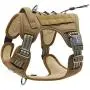 Auroth Tactical Dog Training Harness No Pulling Front Clip Leash Adhesion Reflective K9 Pet Working Vest Easy Control for Small Medium Large Dogs Army Yellow S Auroth Tactical Dog Training Harness No Pulling Front Clip Leash Adhesion Reflective K9 Pet Working Vest Easy Control for Small Medium Large Dogs Army Yellow S