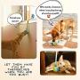 Live with Joy- Tug of War Dog Toy, Suction Cup Dog Chew Toy, Multifunction Interactive Puppy Rope Toy with Ball,Tugging and Teeth Cleaning, Puzzle Training for Aggressive Chewers,Pet Toothbrush Dental