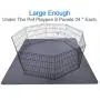 Upgrade Non-Slip Dog Pads Extra Large 72'' x 72'', Washable Puppy Pads with Fast Absorbent, Reusable, Waterproof for Training, Travel, Whelping, Housebreaking, Incontinence, for Playpen, Crate