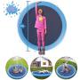 Jutongda Splash Sprinkler Pad for Dogs and Kids,60'' Inflatable Thickened Durable Sprinkler Pool Dog Bath Tub,Pet Summer Outdoor Water Toys,Fun Backyard Fountain Play Mat for Girls Boys