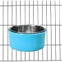 Joyoldelf Dog Bowl Feeder Pet Puppy Food Water Bowl, 2-in-1 Plastic Bowl & Stainless Steel Bowl, Mountable Cat/Rabbit/Bird/Hamster/Shitzu/Ferret Food Basin Dish Perfect for Crates Joyoldelf Dog Bowl Feeder Pet Puppy Food Water Bowl, 2-in-1 Plastic Bowl & Stainless Steel Bowl, Mountable Cat/Rabbit/Bird/Hamster/Shitzu/Ferret Food Basin Dish Perfect for Crates