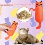 10 Pieces Catnip Cat Toys Cat Kitten Interactive Toy Stuffed Animal Cat Toy Set Assorted Plush Pet Toys Cat Chew Toy for Indoor Cats Chewing Hunting Grinding