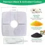 Dycsin Cat Water Fountain Filter Replacement 8 Pack Carbon Filters for Pet Flowers Fountain Helps to Increase Water Consumption and Keep Pets Healthy Dycsin Cat Water Fountain Filter Replacement 8 Pack Carbon Filters for Pet Flowers Fountain Helps to Increase Water Consumption and Keep Pets Healthy