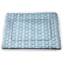 DayDayFun Whale Patterned Pet Pad Colorful Dotted Pattern with Sketch Style Mammal Silhouettes Subaquatic Wildlife Personalized Pet Placemat Multicolor