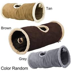 ALL FOR PAWS Collapsible Cat Tunnel Crinkle Cat Toys Play Tunnel Tube