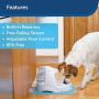 PetSafe Drinkwell Platinum or Platinum LED Pet Fountains, Best for Cats and Small to Medium Dogs, Fresh Filtered Water Dispenser, LED Light for Nighttime Visibility, 168 Oz Capacity