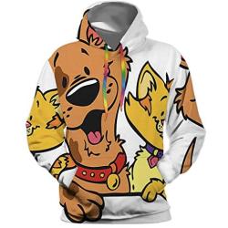 Dxichy Chasing The Wild Boar - - Boar,Unisex 3D Print Pullover Hooded Hoodies with Big Pocket Forest S