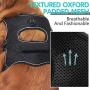 PUPTECK Dog Harness No Pull, Adjustable Reflective Oxford Outdoor Pet Vest, Easy Control Padded Handle for Medium Large Dogs