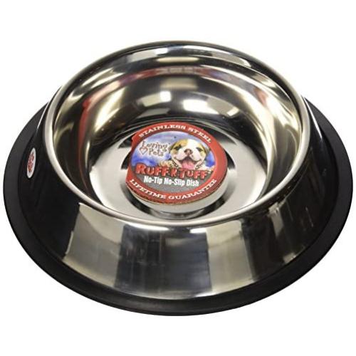 Loving Pets Standard No-Tip Dog Bowl, 64-Ounce