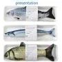 N-brand Cat Fish Toy Cat Peppermint cat Toy Imitation Fish Tickle cat Stick pet Plush Toy N-brand Cat Fish Toy Cat Peppermint cat Toy Imitation Fish Tickle cat Stick pet Plush Toy