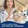 Rexipets Dog Nail Grinder Clipper - Professional LED Rechargeable Electric Pet Nail Trimmer - Painless Paws Grooming & Smoothing - Quiet 2-Speed Motor - 3 Size Ports For Small Medium Large Dogs & Cats Rexipets Dog Nail Grinder Clipper - Professional LED Rechargeable Electric Pet Nail Trimmer - Painless Paws Grooming & Smoothing - Quiet 2-Speed Motor - 3 Size Ports For Small Medium Large Dogs & Cats