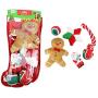 Midlee Toy Filled Christmas Dog Stocking Gift Set