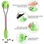 WLHOPE Dog Chew Toys for Aggressive Chewers Medium Large Breed Suction Cup Interactive Puzzle Tug of War Pull Toy Puppy Teeth Cleaning (Green) WLHOPE Dog Chew Toys for Aggressive Chewers Medium Large Breed Suction Cup Interactive Puzzle Tug of War Pull Toy Puppy Teeth Cleaning (Green)