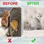 Maoyea Furniture Protectors from Cats Cat Scratch Deterrent Sheet Training Tape an-ti Pet Scratch for Leather Couch Furniture Protector