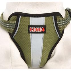 KONG Comfort Padded Reflective Chest Plate Dog Harness Offered by Barker Brands Inc.