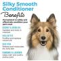 Shed Defender Silky Smooth Conditioner for Dogs, Hydrating, Moisturizing, Natural Ingredients, Coconut & Jojoba Oil, Shea Butter, Shiny, Healthy Coat