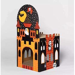 Hyde & EEK! Boutique Haunted Castle Halloween Cat Scratcher-Double Decker