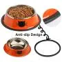 Dorakitten Cat Bowls Stainless Steel, 3PCS Cat Food and Water Bowl Set Pet Dog Bowl with 2 Food Scoops Non Slip Shallow Make Cats Feel Comfortable Dorakitten Cat Bowls Stainless Steel, 3PCS Cat Food and Water Bowl Set Pet Dog Bowl with 2 Food Scoops Non Slip Shallow Make Cats Feel Comfortable